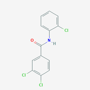 molecular formula C13H8Cl3NO B11706881 3,4-Dichloro-n-(2-chlorophenyl)benzamide CAS No. 2448-02-4