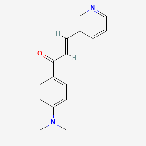 (2E)-1-[4-(dimethylamino)phenyl]-3-(pyridin-3-yl)prop-2-en-1-one