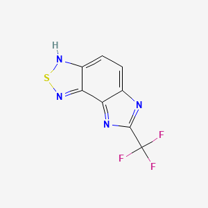 7-(Trifluoromethyl)-8H-imidazo[4,5-E][2,1,3]benzothiadiazole