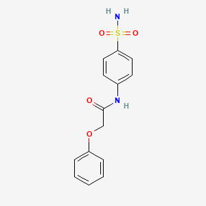 2-phenoxy-N-(4-sulfamoylphenyl)acetamide