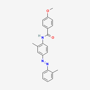 Benzamide, 4-methoxy-N-[2-methyl-4-(2-tolylazo)phenyl]-