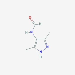 N-(3,5-dimethyl-1H-pyrazol-4-yl)formamide