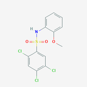 2,4,5-trichloro-N-(2-methoxyphenyl)benzenesulfonamide