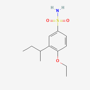 molecular formula C12H19NO3S B1170738 3-Sec-butyl-4-ethoxybenzenesulfonamide 