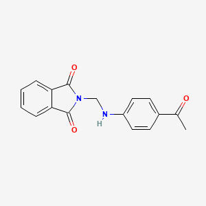 2-{[(4-acetylphenyl)amino]methyl}-1H-isoindole-1,3(2H)-dione