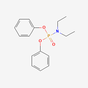 molecular formula C16H20NO3P B11707566 Diphenyl diethylphosphoramidate 