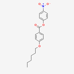 4-Nitrophenyl 4-(hexyloxy)benzoate