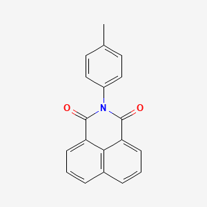 molecular formula C19H13NO2 B11707703 2-(4-methylphenyl)-1H-benzo[de]isoquinoline-1,3(2H)-dione 