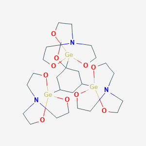 1-[3-Methoxy-3,5-di(2,8,9-trioxa-5-aza-1-germabicyclo[3.3.3]undec-1-yl)cyclohexyl]-2,8,9-trioxa-5-aza-1-germabicyclo[3.3.3]undecane