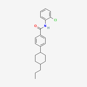 N-(2-chlorophenyl)-4-(4-propylcyclohexyl)benzamide