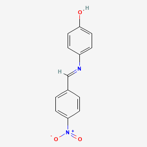 4-[(4-Nitrobenzylidene)amino]phenol