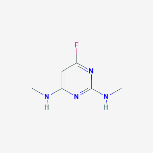 6-fluoro-N,N'-dimethylpyrimidine-2,4-diamine