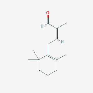 (2Z)-2-methyl-4-(2,6,6-trimethylcyclohex-1-en-1-yl)but-2-enal