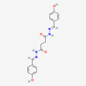 N'1,N'4-bis(4-hydroxybenzylidene)succinohydrazide