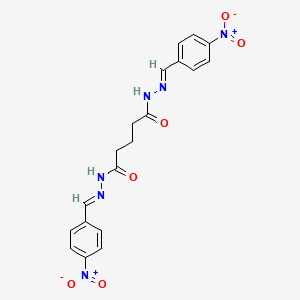 N'(1),N'(5)-Bis(4-nitrobenzylidene)pentanedihydrazide