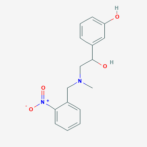 B117084 N-2-Nitrobenzylphenylephrine CAS No. 148589-31-5