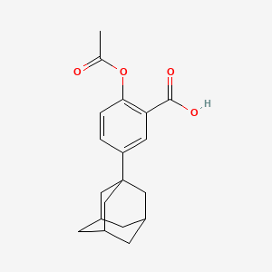 2-acetyloxy-5-(1-adamantyl)benzoic Acid