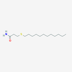 Propanamide, 3-(dodecylthio)-