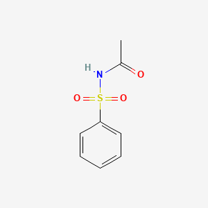 molecular formula C8H9NO3S B11708537 N-Acetylbenzenesulfonamide CAS No. 5661-14-3