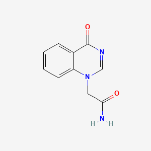 molecular formula C10H9N3O2 B1170855 2-(4-oxo-1(4H)-quinazolinyl)acetamide 