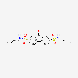 N,N'-dibutyl-9-oxo-9H-fluorene-2,7-disulfonamide