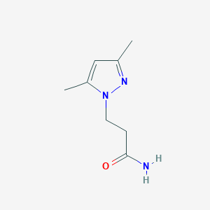 3-(3,5-dimethyl-1H-pyrazol-1-yl)propanamide