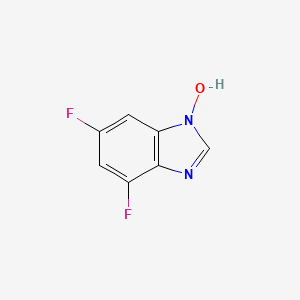 molecular formula C7H4F2N2O B1170883 5,7-Difluoro-1H-Benzimidazole 3-Oxide CAS No. 191847-81-1