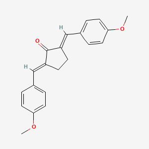 2,5-Bis(4-methoxybenzylidene)cyclopentanone