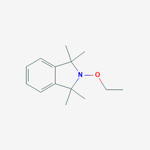 molecular formula C14H21NO B117090 2-Ethoxy-1,1,3,3-tetramethylisoindoline CAS No. 156423-97-1
