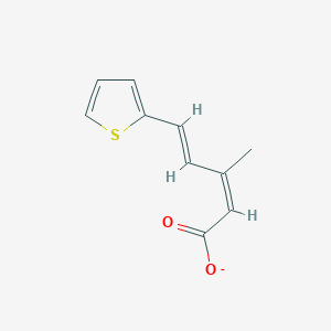 (2Z,4E)-3-methyl-5-(thiophen-2-yl)penta-2,4-dienoate