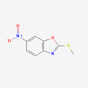 2-(Methylthio)-6-nitrobenzo[d]oxazole