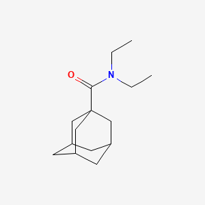 molecular formula C15H25NO B11709202 N,N-diethyladamantane-1-carboxamide 