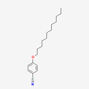 molecular formula C19H29NO B11709435 4-Dodecyloxybenzonitrile CAS No. 29147-92-0