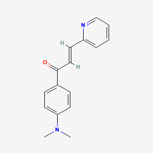 (2E)-1-[4-(dimethylamino)phenyl]-3-(pyridin-2-yl)prop-2-en-1-one