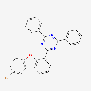 2-(8-Bromodibenzo[b,d]furan-4-yl)-4,6-diphenyl-1,3,5-triazine