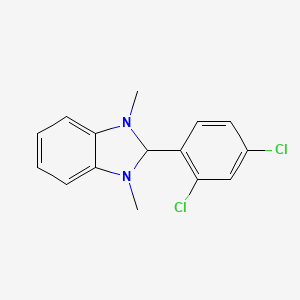 2-(2,4-dichlorophenyl)-1,3-dimethyl-2,3-dihydro-1H-benzimidazole