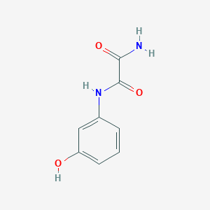 molecular formula C8H8N2O3 B11709693 N-(3-hydroxyphenyl)ethanediamide 