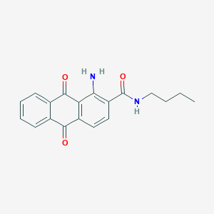 1-amino-N-butyl-9,10-dioxo-9,10-dihydro-2-anthracenecarboxamide