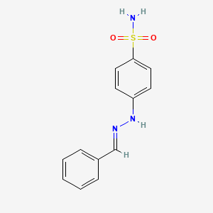 4-[(2E)-2-benzylidenehydrazino]benzenesulfonamide