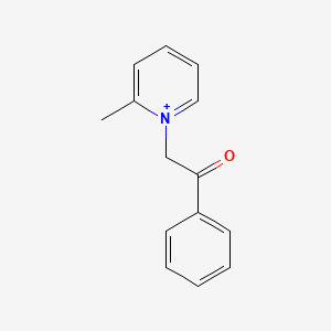 2-Methyl-1-(2-oxo-2-phenylethyl)pyridinium