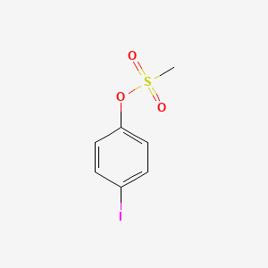 molecular formula C7H7IO3S B11709827 4-Iodophenyl methanesulfonate 