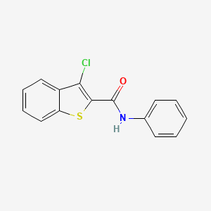 3-Chloro-N-phenyl-1-benzothiophene-2-carboxamide