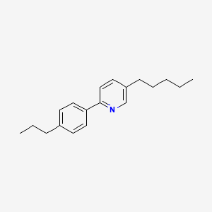 5-Pentyl-2-(4-propylphenyl)pyridine