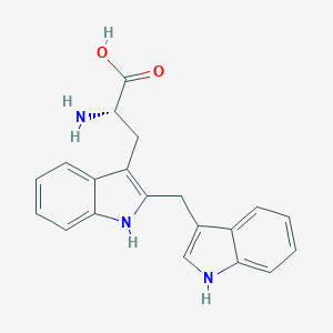 molecular formula C20H19N3O2 B117099 2-(3-吲哚甲基)-L-色氨酸 CAS No. 149724-31-2