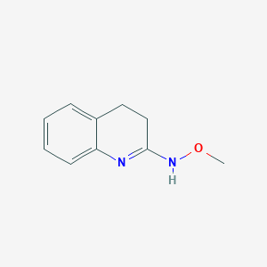 molecular formula C10H12N2O B11709956 (2Z)-N-methoxy-3,4-dihydroquinolin-2(1H)-imine 