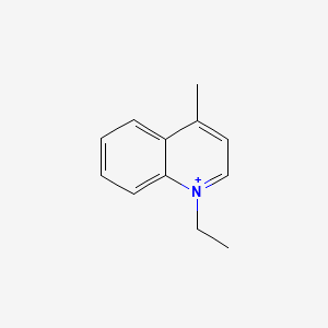 1-Ethyl-4-methylquinolinium