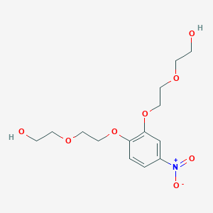 2,2'-[(4-Nitrobenzene-1,2-diyl)bis(oxyethane-2,1-diyloxy)]diethanol