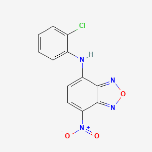 N-(2-chlorophenyl)-7-nitro-2,1,3-benzoxadiazol-4-amine