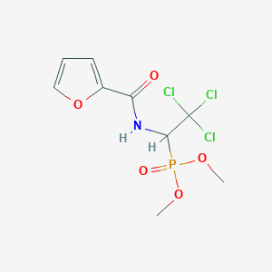 Dimethyl {2,2,2-trichloro-1-[(furan-2-YL)formamido]ethyl}phosphonate