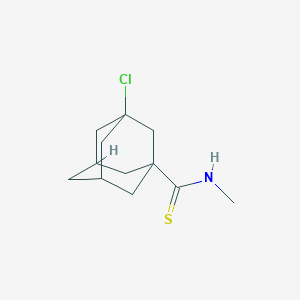 3-chloro-N-methyladamantane-1-carbothioamide